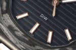 Nautilus 5711 DIW Carbon DIWF 1:1 Best Edition Black Textured Dial on Carbon/RG Bracelet 324CS - Image 5