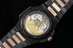 Nautilus 5711 DIW Carbon DIWF 1:1 Best Edition Black Textured Dial on Carbon/RG Bracelet 324CS - Image 9