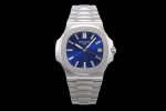 Nautilus 5711 40th Anniversary PPF 1:1 Best Edition Blue Textured Dial on SS Bracelet 324CS V4