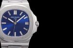 Nautilus 5711 40th Anniversary PPF 1:1 Best Edition Blue Textured Dial on SS Bracelet 324CS V4 - Image 4