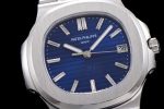 Nautilus 5711 40th Anniversary PPF 1:1 Best Edition Blue Textured Dial on SS Bracelet 324CS V4 - Image 5