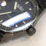 Fifty Fathoms Bathyscaphe Black Ceramic GF 1:1 Best Edition Black Dial on Black Sail-Canvas Strap A1315 - Image 6