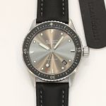 Fifty Fathoms Bathyscaphe 43mm SS ZF 1:1 Best Edition Black Dial on Sail-canvas Strap A1315