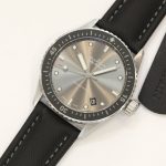 Fifty Fathoms Bathyscaphe 43mm SS ZF 1:1 Best Edition Black Dial on Sail-canvas Strap A1315 - Image 2
