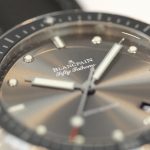 Fifty Fathoms Bathyscaphe 43mm SS ZF 1:1 Best Edition Black Dial on Sail-canvas Strap A1315 - Image 4