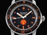 Fifty Fathoms 5008E No Rad Only Watch SS 1:1 GSF Best Edition Black Dial on Black Rubber Strap A1151 - Image 2