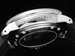 Fifty Fathoms 5008E No Rad Only Watch SS 1:1 GSF Best Edition Black Dial on Black Rubber Strap A1151 - Image 5