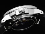 Fifty Fathoms 5008E No Rad Only Watch SS 1:1 GSF Best Edition Black Dial on Black Rubber Strap A1151 - Image 6