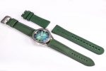 Fifty Fathoms Bathyscaphe Ceramic GF 1:1 Best Edition Green Dial on Green Sail-Canvas Strap A1315 - Image 9