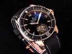 Fifty Fathoms Tourbillon RG JBF Best Edition Black Dial on Black Nylon Strap - Image 3