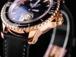 Fifty Fathoms Tourbillon RG JBF Best Edition Black Dial on Black Nylon Strap - Image 6