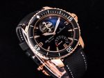 Fifty Fathoms Tourbillon RG Real PR JBF Best Edition Black Dial on Black Nylon Strap - Image 3