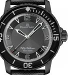 Fifty Fathoms PVD Dark Knight SJF 1:1 Best Edition Black Dial on Sail-canvas Strap A1315 - Image 5