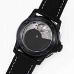 Fifty Fathoms PVD Dark Knight SJF 1:1 Best Edition Black Dial on Sail-canvas Strap A1315 - Image 8