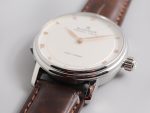 Sexual Revolution Erotic Watch SS XBF White Dial Gold Markers on Brown Leather Strap A23J - Image 2