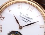 Carrousel Tourbillon RG Erotic Caseback White Dial on Brown Leather Strap - Image 5