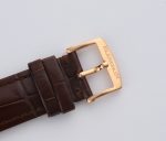 Carrousel Tourbillon RG Erotic Caseback White Dial on Brown Leather Strap - Image 8