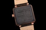 BR01 Bronze BRSF 1:1 Best Edition Gray Skull Dial on Brown Leather Strap A2824 - Image 9