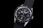 Vintage BR-V2 Steel Heritage Black Dial on Black Rubber Strap MIYOTA 9015 - Image 3