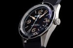 Vintage BR-V2 Steel Heritage Black Dial on Black Rubber Strap MIYOTA 9015 - Image 6