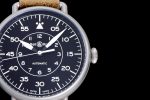 WW1-92 Military 1:1 Best Edition Black Dial on Brown Leather Strap MIYOTA 9015 - Image 4
