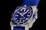 BR 03-92 Diver SS 1:1 Best Edition Blue Dial on Rubber Strap MIYOTA 9015 - Image 6