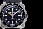 BR 03-92 Diver SS 1:1 Best Edition Black Dial on Rubber Strap MIYOTA 9015 - Image 4