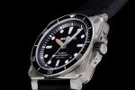 BR 03-92 Diver SS 1:1 Best Edition Black Dial on Rubber Strap MIYOTA 9015 - Image 6
