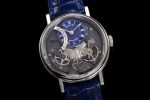 Tradition 7097BB SS ZF 1:1 Best Edition Blue/Gray Dial on Blue Leather Strap A505 - Image 2