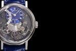 Tradition 7097BB SS ZF 1:1 Best Edition Blue/Gray Dial on Blue Leather Strap A505 - Image 4