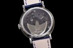 Tradition 7097BB SS ZF 1:1 Best Edition Blue/Gray Dial on Blue Leather Strap A505 - Image 9