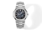 Nautilus 5712 SS PPF 1:1 Best Edition Blue Dial on SS Bracelet A240 Super Clone V2