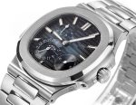 Nautilus 5712 SS PPF 1:1 Best Edition Blue Dial on SS Bracelet A240 Super Clone V2 - Image 2