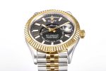 Skydweller SS/YG Noob Best Edition Black Dial on SS/YG Jubilee Bracelet A23J - Image 5