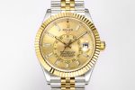 Skydweller SS/YG Noob Best Edition YG Dial on SS/YG Jubilee Bracelet A23J - Image 2