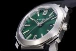 Octo 41mm SS BVF 1:1 Best Edition Green Dial On Black Rubber Strap Miyota 9015 - Image 6