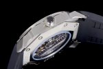 Octo 41mm SS BVF 1:1 Best Edition Green Dial On Black Rubber Strap Miyota 9015 - Image 7