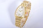 Serpenti Seduttori Watch YG BVF 1:1 Best Edition White Dial Diamonds Bezel on YG Bracelet ETA Quartz - Image 3