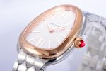 Serpenti Seduttori Watch SS BVF 1:1 Best Edition White Dial RG Bezel on SS Bracelet ETA Quartz - Image 7
