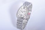 Serpenti Seduttori Watch SS BVF 1:1 Best Edition Silver Markers On White Dial Diamonds Bezel on SS Bracelet ETA Quartz - Image 3