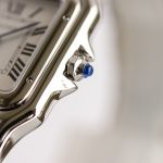Panthère 22mm BVF 1:1 Best Edition SS White Dial on SS Bracelet Ronda Quartz - Image 7