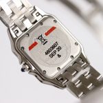 Panthère 22mm BVF 1:1 Best Edition SS White Dial on SS Bracelet Ronda Quartz - Image 8