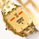 Panthère 22mm BVF 1:1 Best Edition RG White Dial on RG Bracelet Ronda Quartz - Image 7