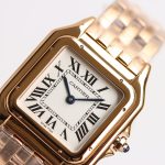 Panthère 27mm BVF 1:1 Best Edition RG White Dial on RG Bracelet Ronda Quartz - Image 4
