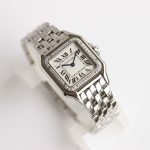 Panthère 22mm BVF 1:1 Best Edition SS White Dial Diamonds Bezel on SS Bracelet Ronda Quartz - Image 2