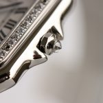 Panthère 22mm BVF 1:1 Best Edition SS White Dial Diamonds Bezel on SS Bracelet Ronda Quartz - Image 5