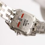 Panthère 22mm BVF 1:1 Best Edition SS White Dial Diamonds Bezel on SS Bracelet Ronda Quartz - Image 8