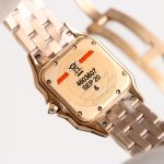 Panthère 27mm BVF 1:1 Best Edition RG White Dial Diamonds Bezel on RG Bracelet Ronda Quartz - Image 8