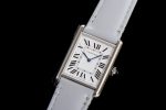 Cartier Tank Must Large C-grey SS/LE White K11 Sw Qtz - Image 3