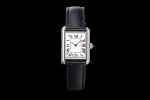 Cartier Tank Must Small C-Black SS/LE White K11 Sw Qtz
